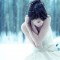 Girl in the snow Girl in the snow